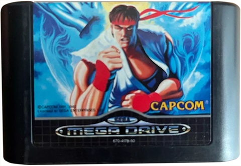 0568 STREET FIGHTER II PLUS SEGA MEGA DR Sega Mega Drive II Street